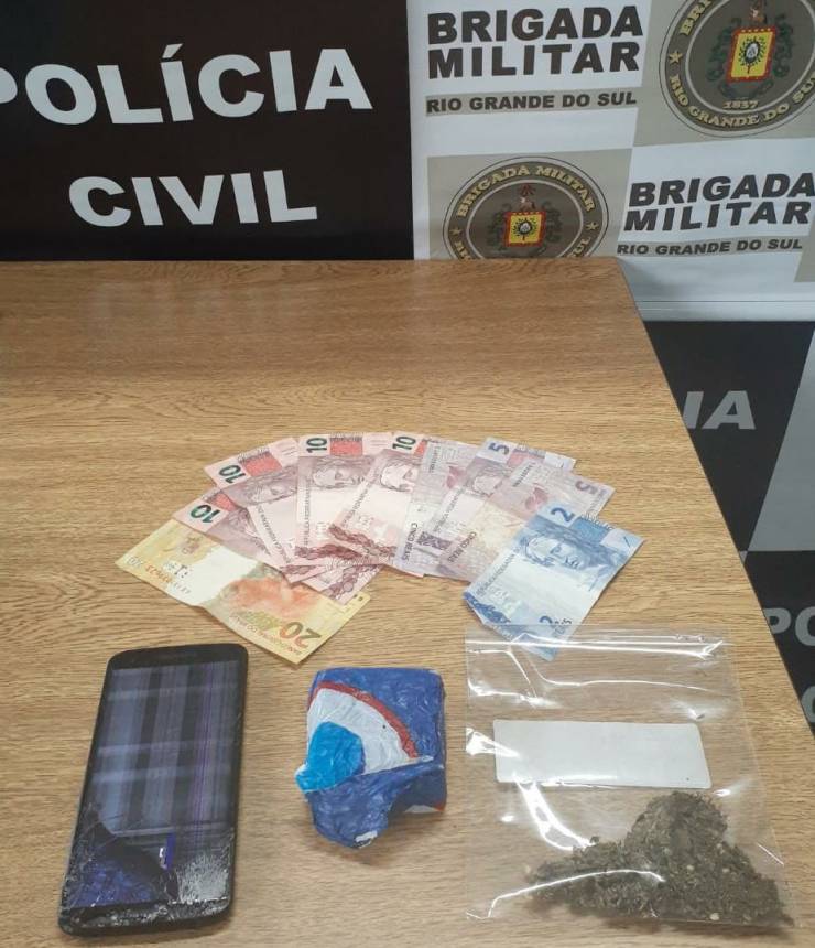 Suspeito de envolvimento no tráfico de drogas é preso em Três de Maio