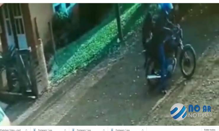 VÍDEO - Imagens mostram momento em que aconteceu assalto em propriedade rural em Independência