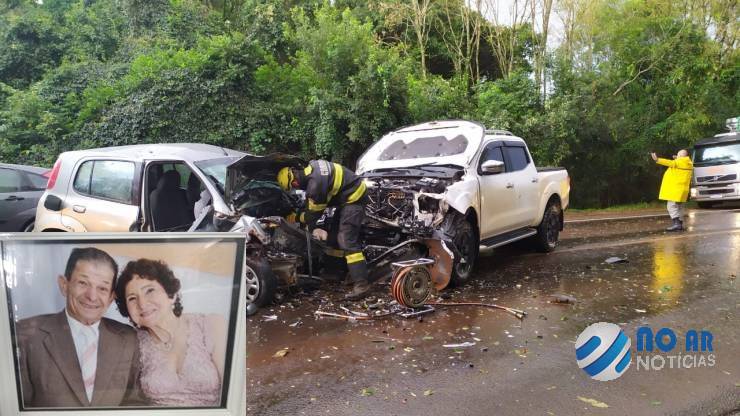 Idosos mortos em violento acidente em Três de Maio serão sepultados nesta manhã em São Martinho