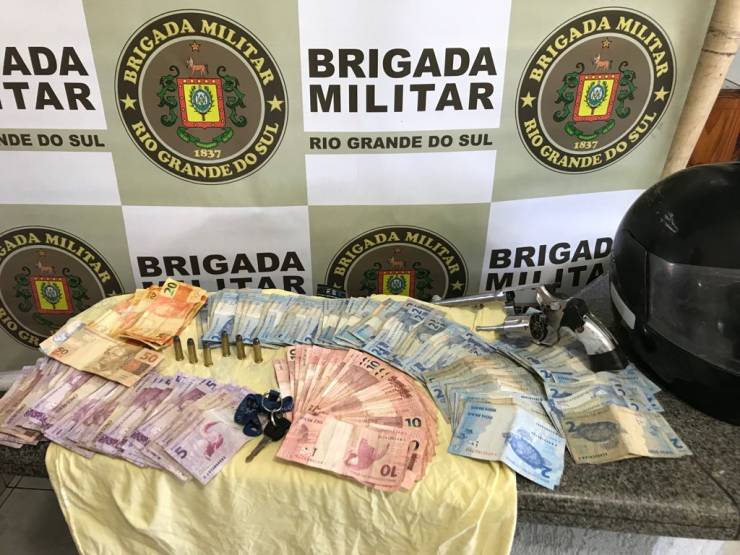 VÍDEO - Assaltante é preso após roubo em casa lotérica de Ijuí
