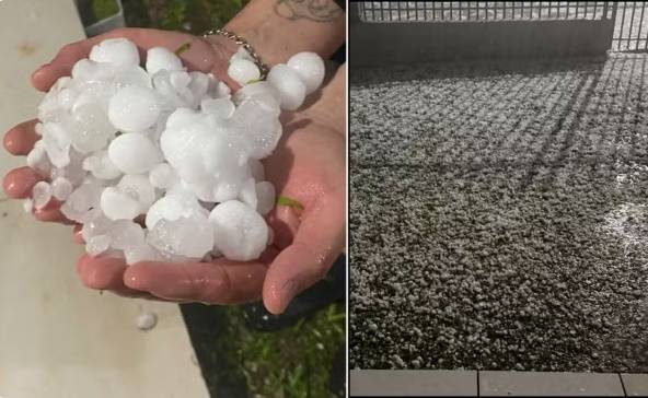 Temporal com granizo atinge Norte e Noroeste do RS